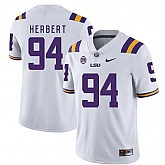 LSU Tigers 94 Danielle Hunter White Nike College Football Jersey Dzhi,baseball caps,new era cap wholesale,wholesale hats